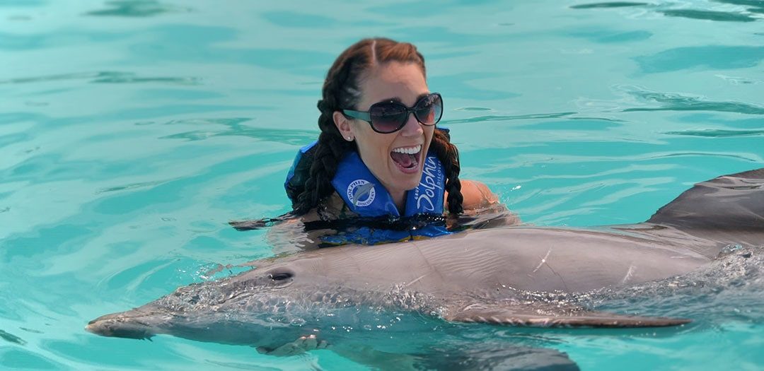 ¡Es hora de sonreír! | Nadar con Delfines