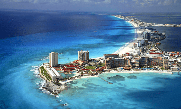 Vista panorámica Cancún