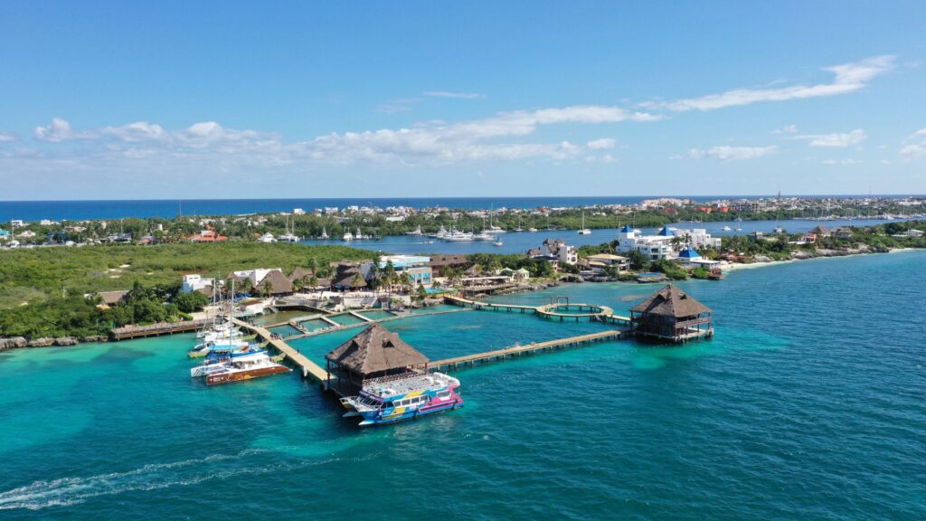 nadar con delfines en isla mujeres